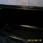 фото Эмалирование старых ванн на дому у заказчика в чёрный цвет.